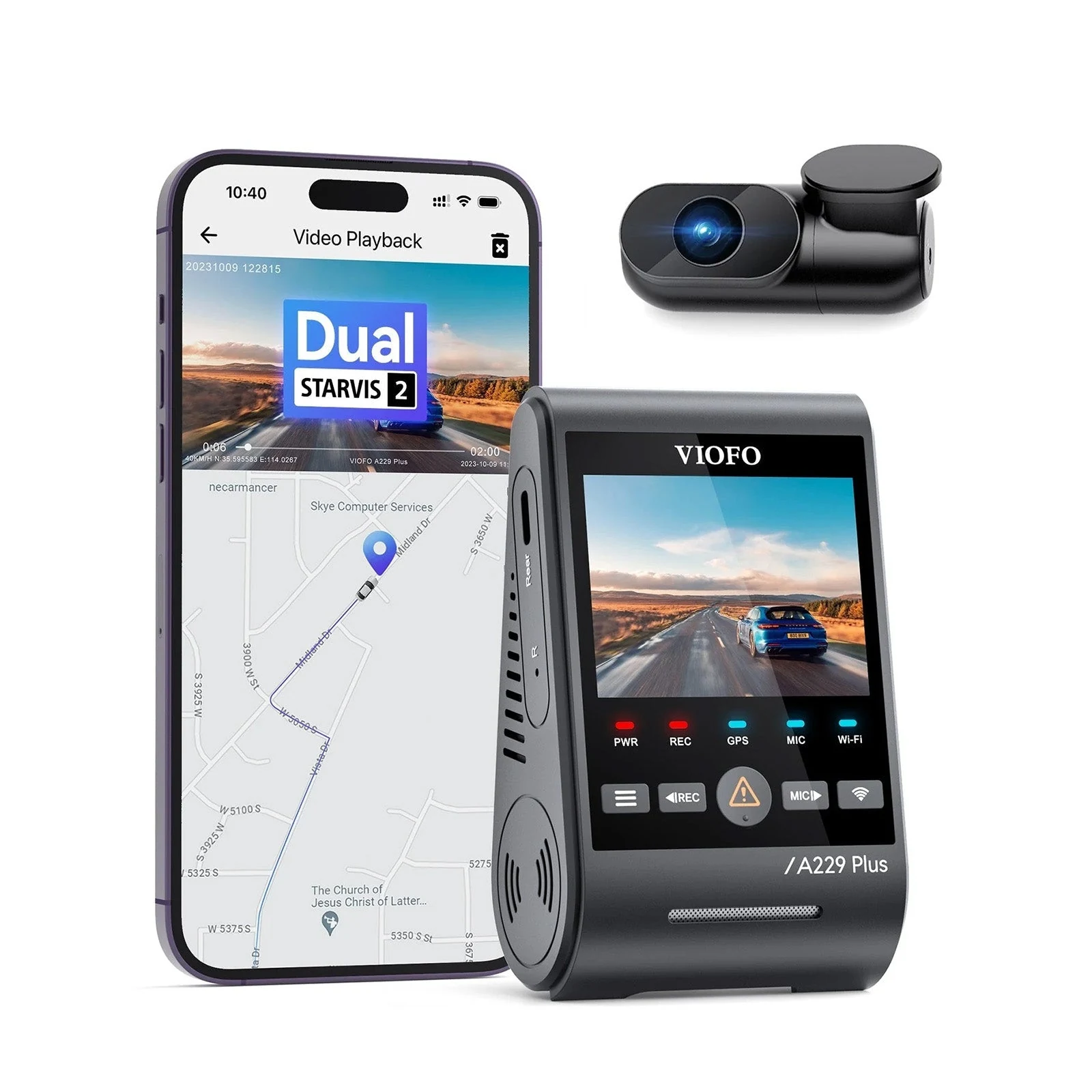VIOFO A229 Plus 2CH product preview